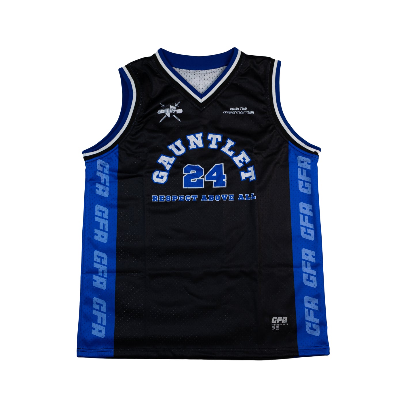 GFA Competitor Black Muay Thai Vest