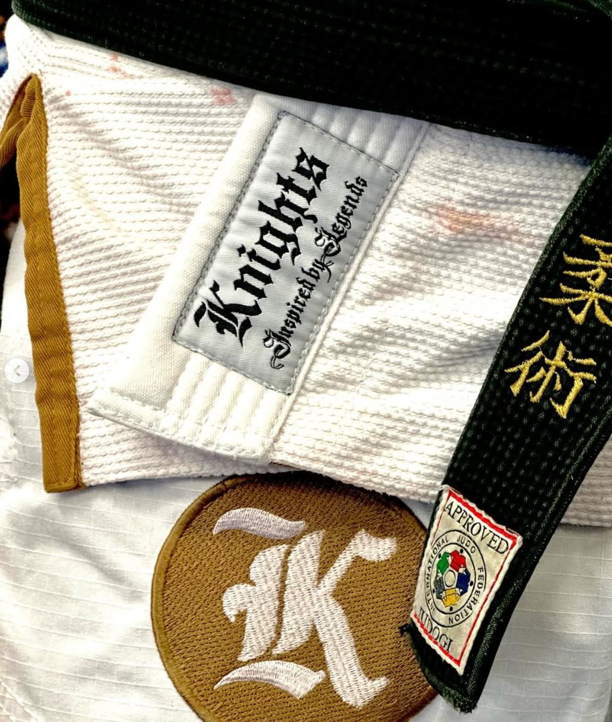 Knights Special Edition King Arthur Luxe Lined Brazilian Jiu Jitsu Kimono